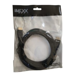 Cable Hdmi Macho A Macho 6 Pies Negro Imexx