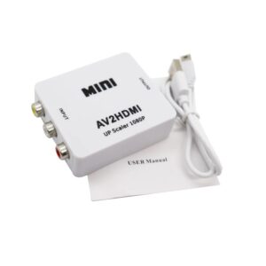 Adaptador RCA a HDMI.