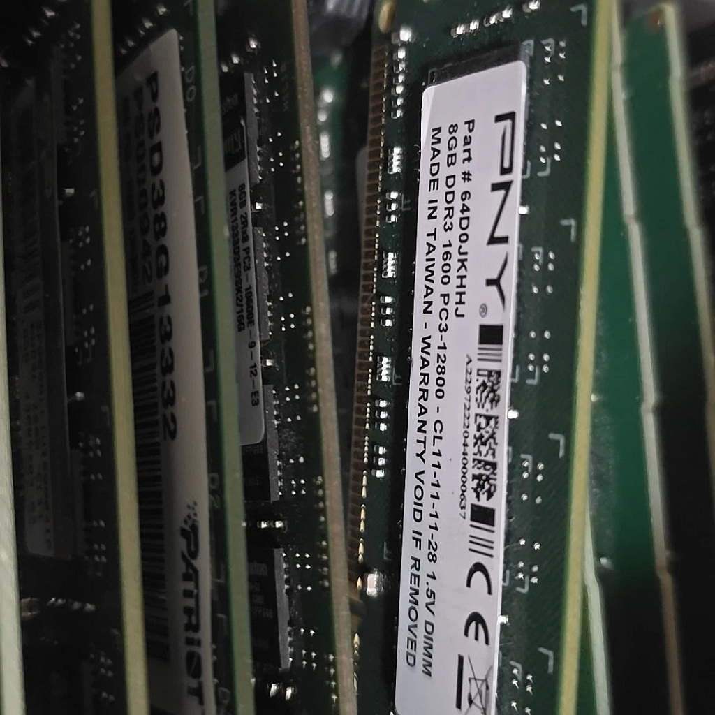 Ram Marcas Mixtas (USADA) DDR3-1600MHz 8GB PC3-12800 Desktop