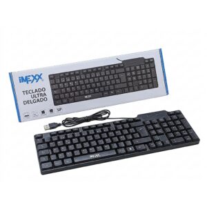Teclado Usb En Español Negro Imexx
