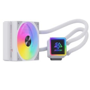Refrigeración Liquida KS120 Blanca ARGB Fan 120mm Snowman