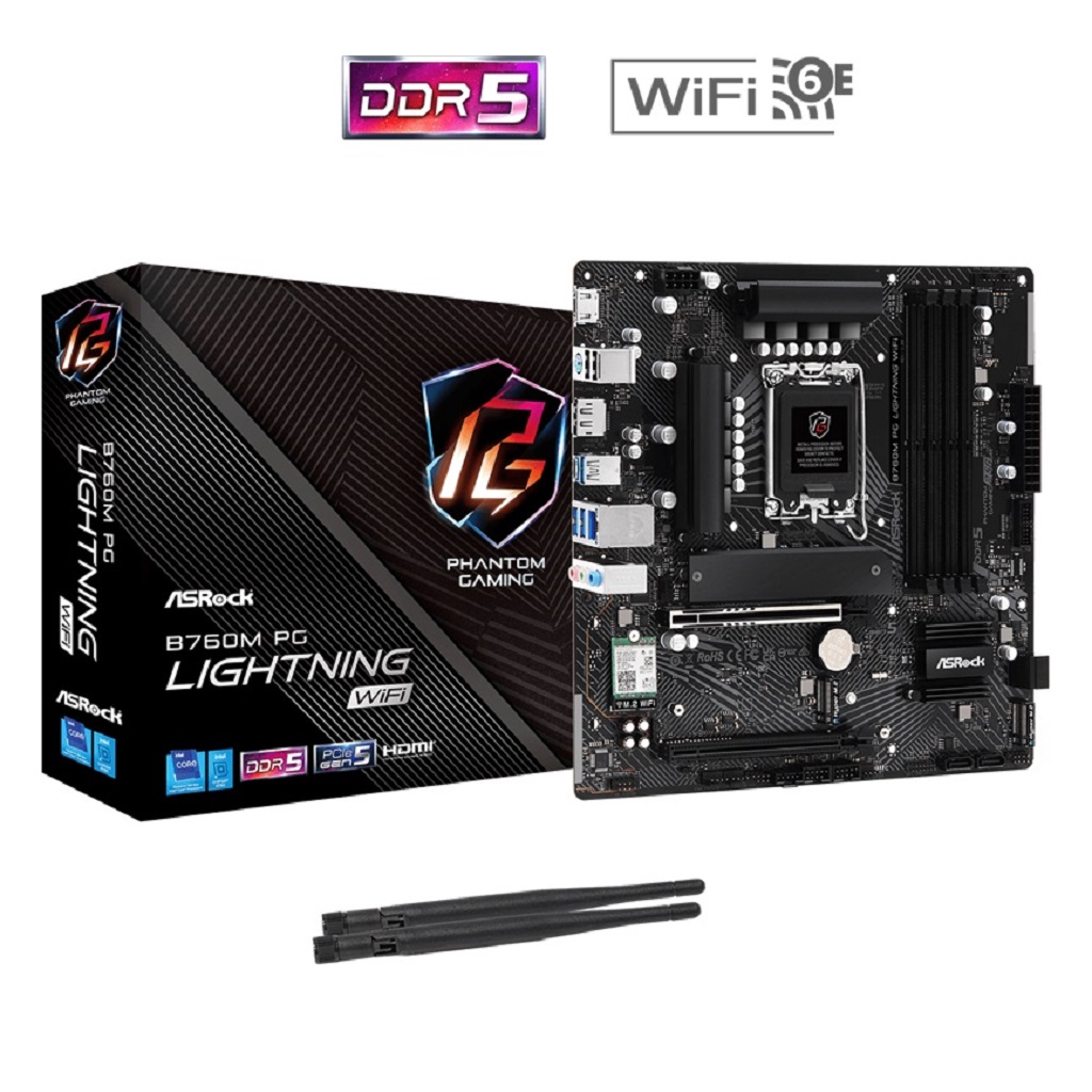 Tarjeta Madre B760M PG Lightning WiFi
