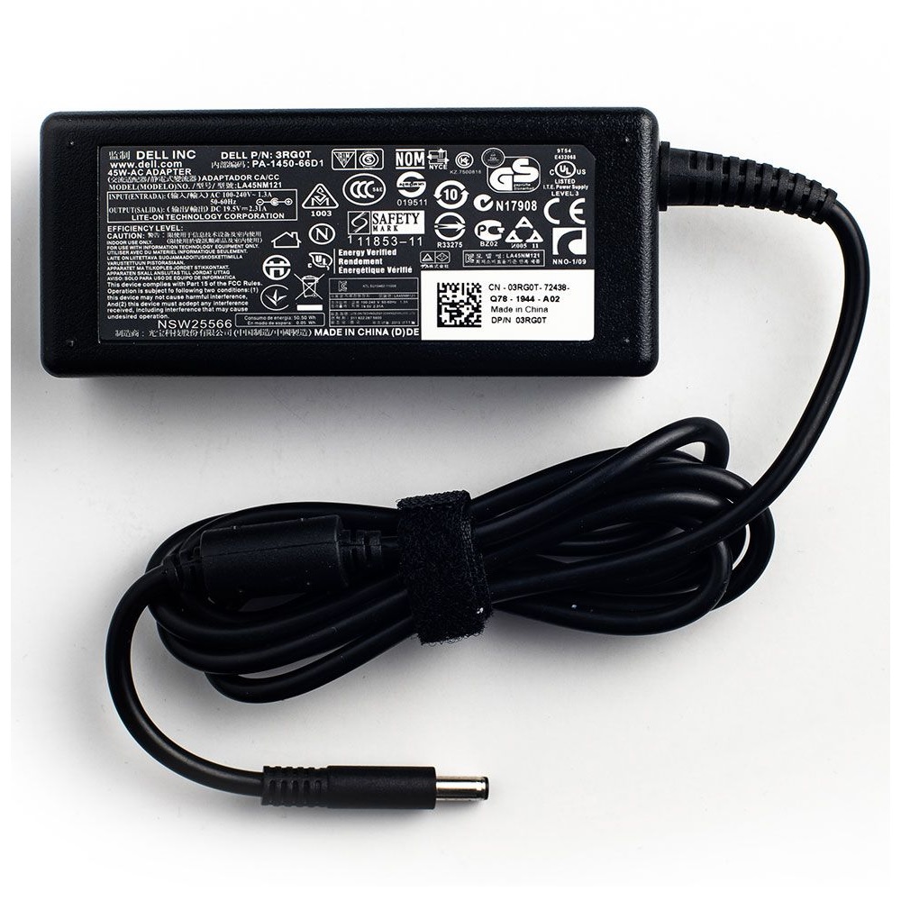 Cargador Para laptop Dell Original 65w 4.5x3.0mm