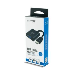 Adaptador Hdmi A Vga - Ad4202bk Unno Tekno